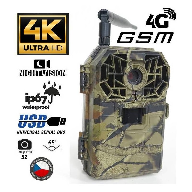 Fotopasca Bunaty 4K GSM 4G Fotopasca Bunaty 4K GSM 4G